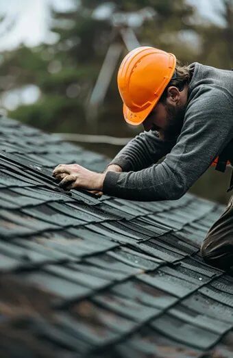 Storm Damage Roof Replacement X