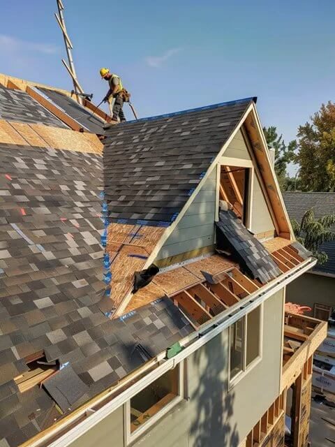 Storm Damage Roof Replacement X